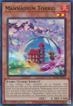 Mannadium Torrid - MP24-EN210 - Ultra Rare - 1st Edition Near Mint Yugioh! Card - Image 1