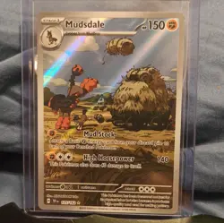Pokemon TCG Mudsdale Illustration Rare Card 175/162 Temporal Forces - Image 1
