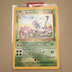 Pokemon TCG Butterfree Jungle 33/64 1st Edition Uncommon - Image 1