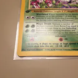 Pokemon TCG Butterfree Jungle 33/64 1st Edition Uncommon - Image 2