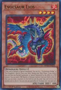Evolsaur Lios - MP24-EN214 - Ultra Rare - 1st Edition Near Mint Yugioh! Card - Image 1