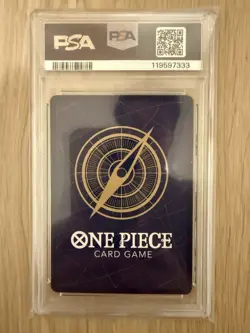 PSA 9 Teach OP09-093 Wanted Alternate Art One Piece Card Emperors Japanese Mint - Image 2