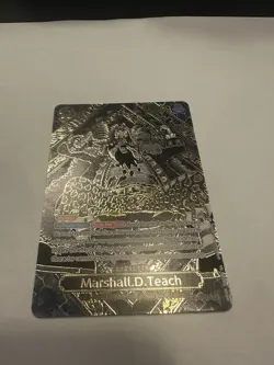 One Piece TCG: Marshall.D.Teach OP09-093 SP Gold Legacy Of The Master OP12 NM - Image 2