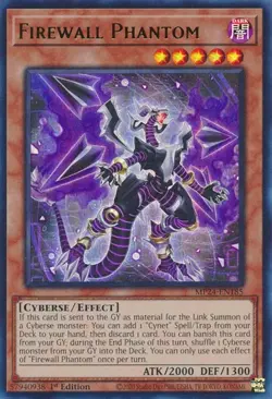 Firewall Phantom - MP24-EN185 - Ultra Rare - 1st Edition Near Mint Yugioh! Card - Image 1
