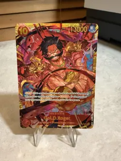 Gol D. Roger Secret Rare OP09-118 One Piece TCG English SEC - Image 1