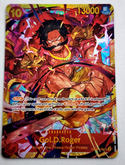 Gol D. Roger Secret Rare OP09-118 One Piece TCG English SEC - Image 1