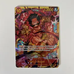 Gol D. Roger Secret Rare OP09-118 One Piece TCG English SEC - Image 1