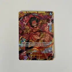 Gol D. Roger Secret Rare OP09-118 One Piece TCG English SEC - Image 2