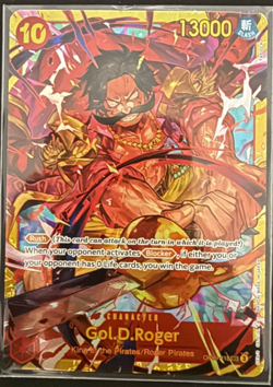 GOL D. ROGER - One Piece TCG OP09-118 - SEC Secret Rare - English - Image 1