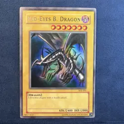 Yu-Gi-Oh! TCG Red-Eyes Black Dragon SDJ-001 - Image 1