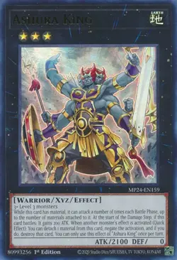 Ashura King - MP24-EN159 - Ultra Rare - 1st Edition Near Mint Yugioh! Card - Image 1