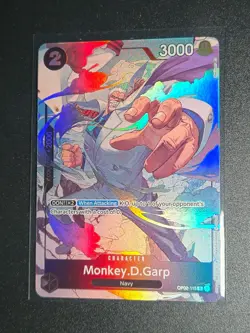 OP02-115 Monkey.D.Garp Rare Alternative Art One Piece TCG Card - Image 1