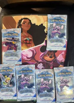 Disney Lorcana Winterspell Booster Pack X6 Brand New Sealed - Image 1