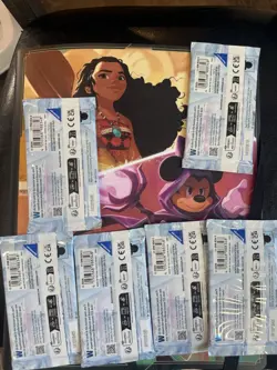 Disney Lorcana Winterspell Booster Pack X6 Brand New Sealed - Image 2