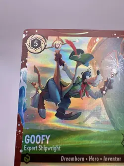 Disney Lorcana Goofy Expert Shipwright Foil Promo Cruise Card 14/P3 - Mint - Image 3