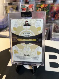 Chris Davis Wildcard 5 Card Draw Stacked Deck “Kick 6” Auto Holo Queen Of 🧡1/1 - Image 2