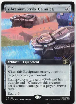 Vibranium Strike Gauntlets (Extended Art) R Commander: Marvel Super Heroes MSC 4 - Image 1