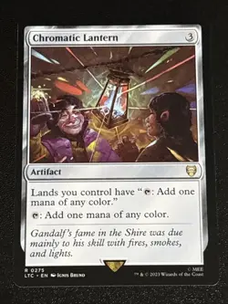 MTG Commander: LOTR Chromatic Lantern 0275 Rare - Image 1