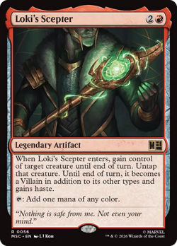 Loki's Scepter - 56 - MSC - Near Mint - MTG - Image 1
