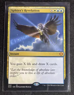 Magic: The Gathering (MTG) Sphinx's Revelation Starter Commander Decks SCD 244M - Image 1