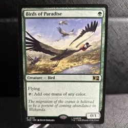 Birds of Paradise (MSC #170 Rare) Commander: Marvel Super Hero MTG - Image 3