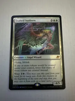 mtg, Exalted Sunborn Edge of Eternities Foil NM - Image 1
