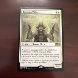 MTG Bishop of Wings Core Set 2020 NM+ - Image 1