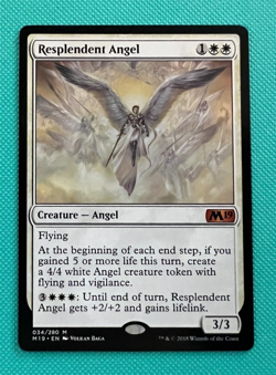 Resplendent Angel - Core Set 2019 - MTG - Magic the Gathering - Image 1