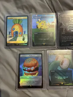Magic The Gathering SpongeBob Internet Sensation Lot - Image 2