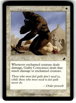 Guilty Conscience Scourge Regular MTG - Image 1