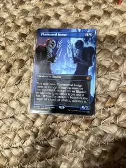 MTG BORDERLESS Phantasmal Image 0067 Special Guest Mythic Rare NM - Image 1