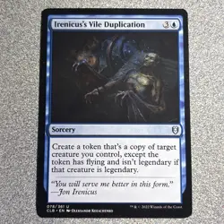 Irenicus's Vile Duplication CLB NM MTG Ships Free!! - Image 1