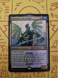 Quandrix, the Proof #218 (Foil) (NM) Secrets of Strixhaven SOS Magic MTG - Image 1