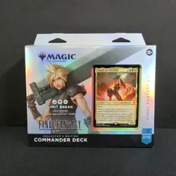 MTG Final Fantasy Collector Edition Commander Deck Limit Break FFVII Surge Foil - Image 1