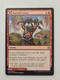 Kazuul's Fury - 146 - Zendikar Rising - LP - Instant - U - Image 1