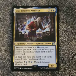 Wizards of the Coast Cid, Timeless Artificer Final Fantasy Regular #0410 EN - Image 1