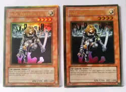 D.D. Warrior Lady X 2 GLD1-EN015 Gold border Rare Yu-Gi-Oh - Image 1
