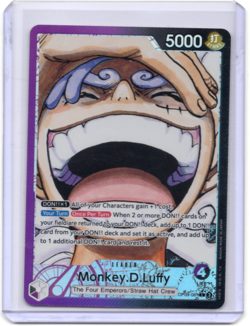 Monkey.D.Luffy Leader OP09-061 Alt Art English Emperors in the New World - Image 1
