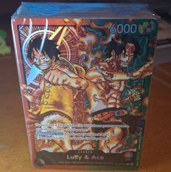 Bandai One Piece Card Game Luffy & Ace Sealed Starter Deck English 2026 St30. - Image 1