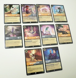 Disney Lorcana Theme Lot - Bolt Theme Lot of 10 Cards - Image 1