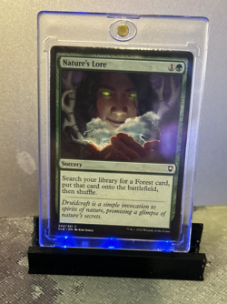 MTG Nature's Lore - Commander Legends: Battle for Baldur's Gate (CLB) #244 MTG - Image 1