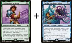 Pir, Imaginative Rascal + Toothy, Imaginary Friend - Battlebond - NM MTG - Image 1