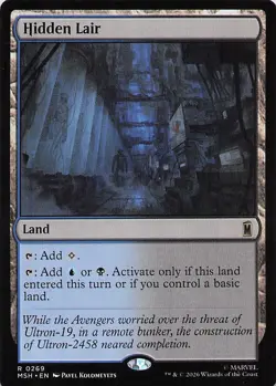 Hidden Lair 269 R Marvel Super Heroes MTG NM/M - Image 1
