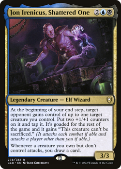 Custom Commander Deck MTG EDH Jon Irenicus, Shattered One with Deck Case - Image 3