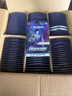 Magic The Gathering: Duskmourn Play Booster Packs Case 120 New - Image 1
