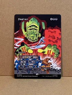 MTG Marvel Super Heroes-Eternal-Final Act- Borderless-0066-Non Foil - Image 1