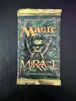 Magic The Gathering Booster Pack Mirage Unopened WOC MTG 742818065221 - Image 1