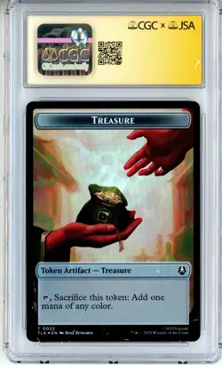 CGC Authentic Signed Zach Tyler Eisen Aang, Awoken Avatar Token ATLA 0001 Foil - Image 2