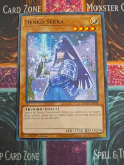 Yu-Gi-Oh! Denko Sekka SDCH-EN018 Common 1st Edition Near Mint - Image 1