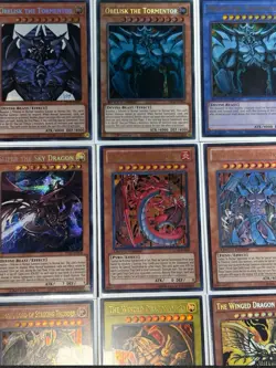 Yu-Gi-Oh! Egyptian God Card Lot (18 Cards) Slifer Obelisk Ra + Sacred Beasts - Image 3